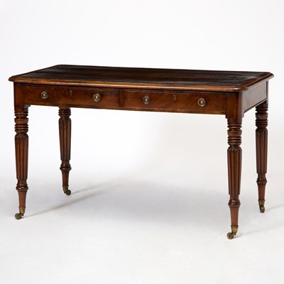 Lot Regency Mahogany Writing Table