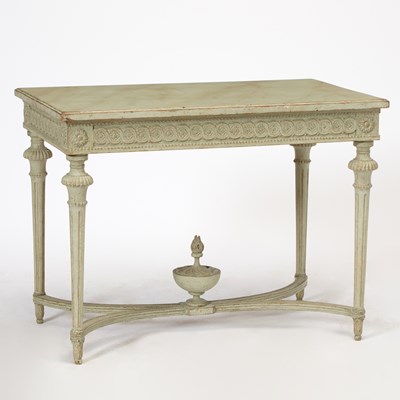 Lot 239 - Louis XVI Style Painted Pine Side Table