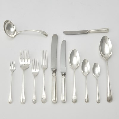 Lot 196 - Assembled Birks Sterling Silver Partial Flatware Service