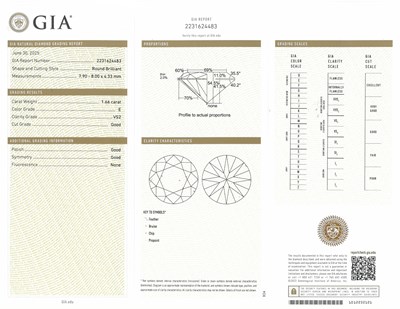 Lot 61 - Platinum and Diamond Ring