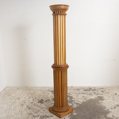 Lot 76 - Post Modern 90s Column Floor Lamp