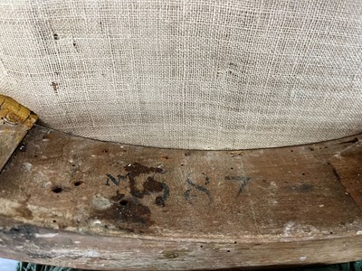 Lot 15 - Pair of Royal Louis XVI Giltwood Chaises en Cabriolet