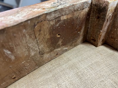 Lot 15 - Pair of Royal Louis XVI Giltwood Chaises en Cabriolet