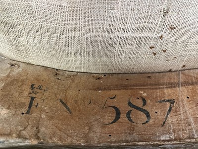 Lot 15 - Pair of Royal Louis XVI Giltwood Chaises en Cabriolet