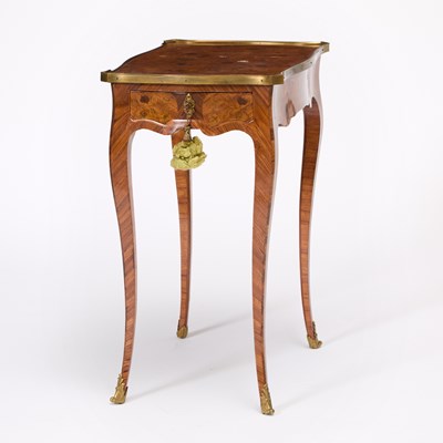 Lot 7 - Louis XV Gilt-Bronze Mounted Kingwood and Marquetry Occasional Table