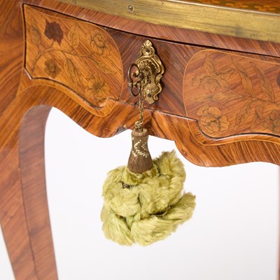 Lot 7 - Louis XV Gilt-Bronze Mounted Kingwood and Marquetry Occasional Table