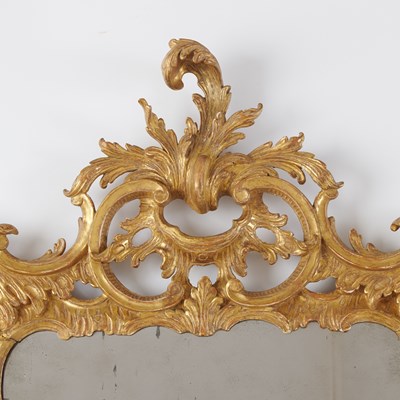 Lot 18 - George II Giltwood Mirror