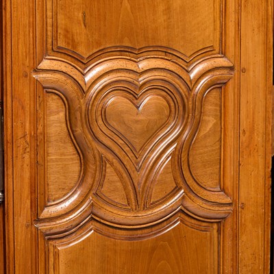 Lot 17 - Louis XIV Provincial Walnut Armoire