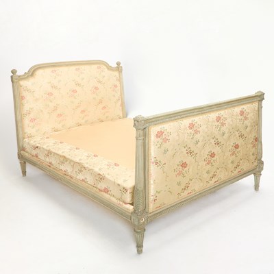 Lot 139 - Louis XVI Grey-Painted Bed