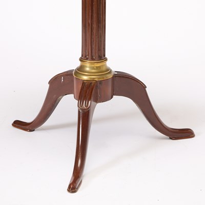 Lot 58 - Louis XVI Gilt-Bronze Mounted Mahogany Tilt-Top Gueridon