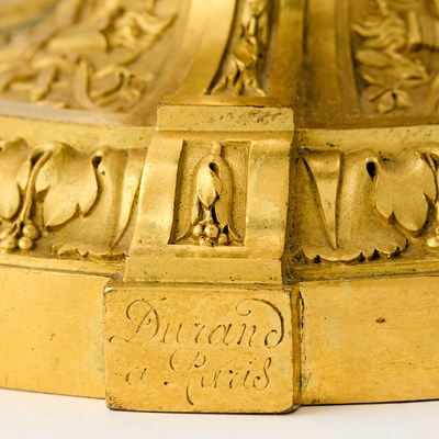 Lot 32 - Pair of Louis XVI Style Gilt-Bronze Candlesticks