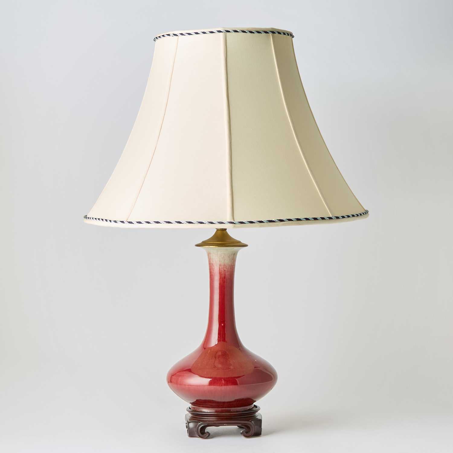 Lot 70 - Chinese Copper Red Glazed Porcelain Vase