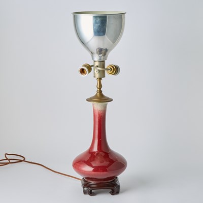 Lot 70 - Chinese Copper Red Glazed Porcelain Vase