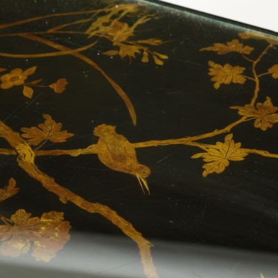 Lot 71 - Chinese Black and Gilt- Lacquered Low Table