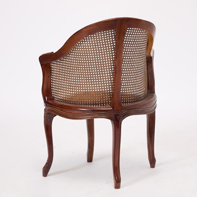 Lot 72 - Louis XV Style Beechwood Fauteuil de Bureau