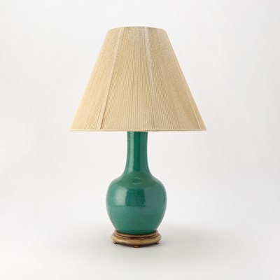 Lot 128 - Chinese Turquoise Glazed Porcelain Vase