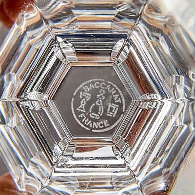 Lot 86 - Baccarat Harcourt Cut-Glass Stemware Service
