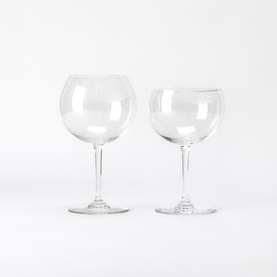 Lot 124 - Group of Baccarat Blown Glass Stemware