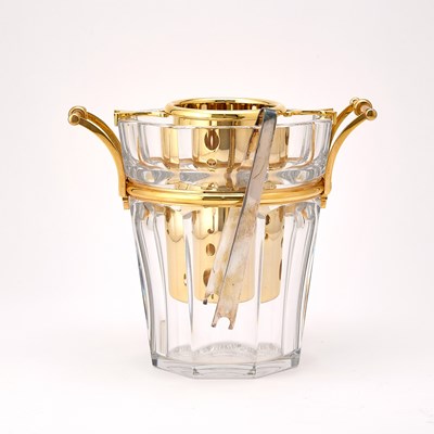 Lot 118 - Baccarat Harcourt Glass Champagne Bucket