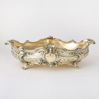 Lot 198 - French Silver-Gilt Centerpiece Jardiniere