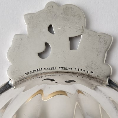 Lot 39 - Pair of Tiffany & Co. Sterling Silver Dishes and a Tiffany & Co. Sterling Silver Gilt Bread Tray