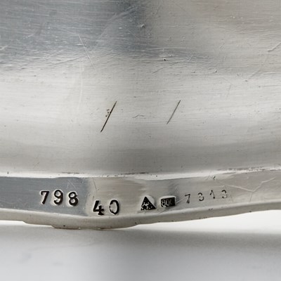 Lot 80 - French Silver Charger and Continental Silver Platter