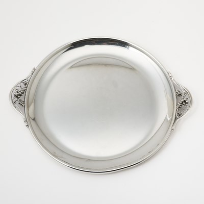 Lot 82 - Group of American Sterling Silver Trays and Dishes