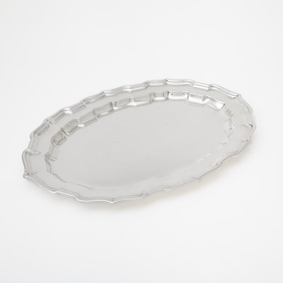 Lot 82 - Group of American Sterling Silver Trays and Dishes