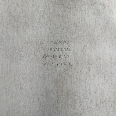 Lot 82 - Group of American Sterling Silver Trays and Dishes