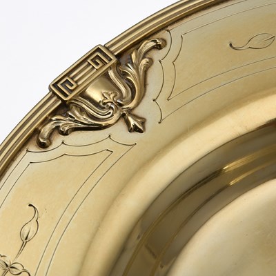 Lot 81 - American Sterling Silver Gilt Platter