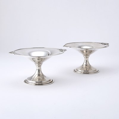 Lot 170 - Pair of S. Kirk & Son Sterling Silver Compotes