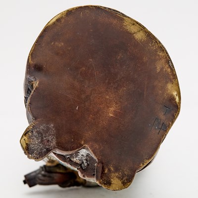 Lot 51 - Japanese Champleve Enamel Figure of Kannon