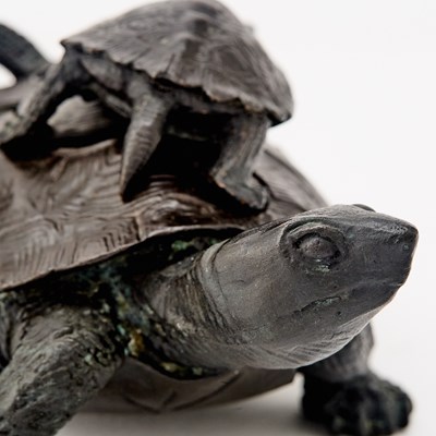 Lot 52 - Japanese Bronze Koro