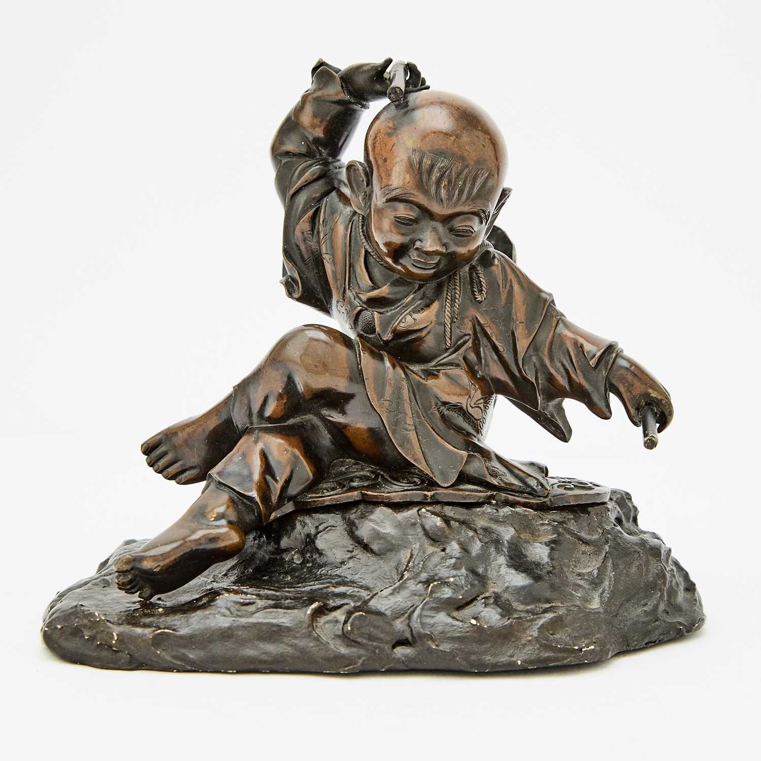 Lot 94 - Japanese Bronze Okimono