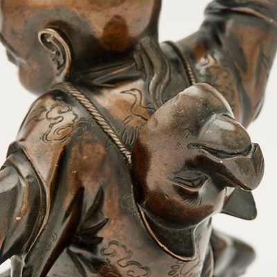 Lot 94 - Japanese Bronze Okimono