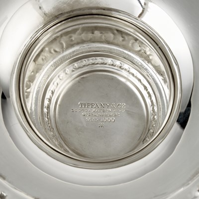 Lot 40 - Tiffany & Co. Sterling Silver Footed Centerpiece