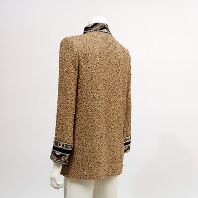 Lot 518 - The Bob Mackie-designed beaded evening jacket worn by Carol Burnett to the 2019 Golden Globe Awards