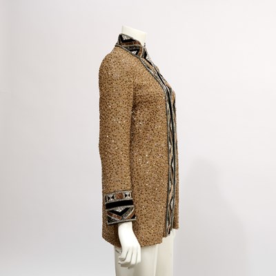 Lot 518 - The Bob Mackie-designed beaded evening jacket worn by Carol Burnett to the 2019 Golden Globe Awards