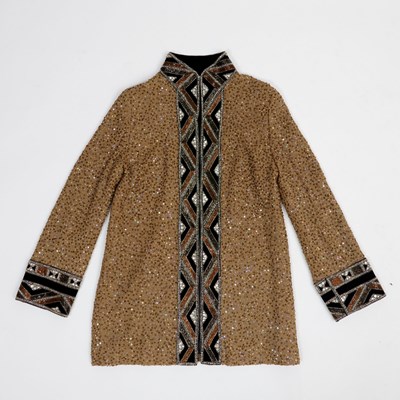 Lot 518 - The Bob Mackie-designed beaded evening jacket worn by Carol Burnett to the 2019 Golden Globe Awards