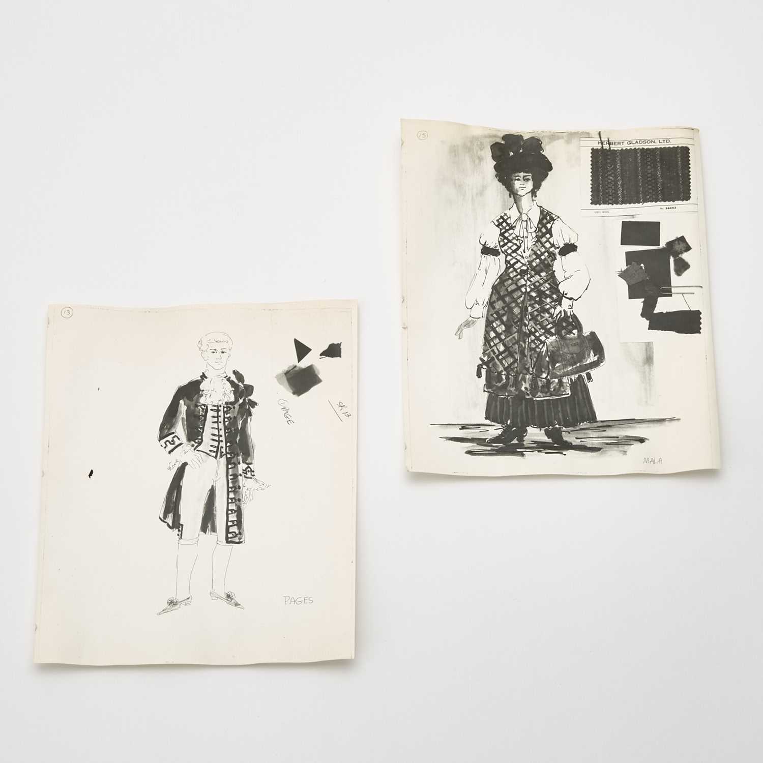 Lot 567 - The exhaustive costume bible for A Little Night Music
