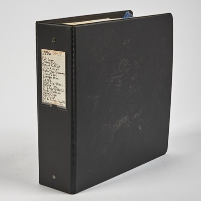 Lot 83 - 1996 Barbara Matera Costume Bible for Patti LuPone, Oksana Baiul and others