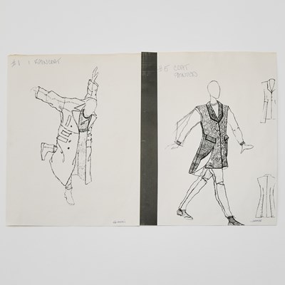 Lot 625 - Costumes for Mick Jagger and The Rolling Stones 1994 Voodoo Lounge Tour