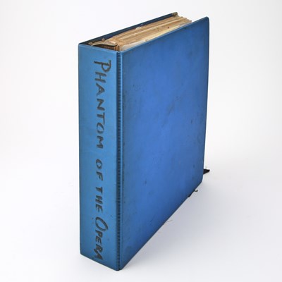 Lot 545 - Costume Bible for the original Broadway production of The Phantom of the Opera