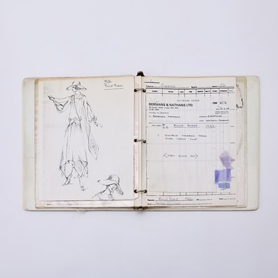 Lot 84 - Five Barbara Matera Costume Bibles loaded with fabric swatches