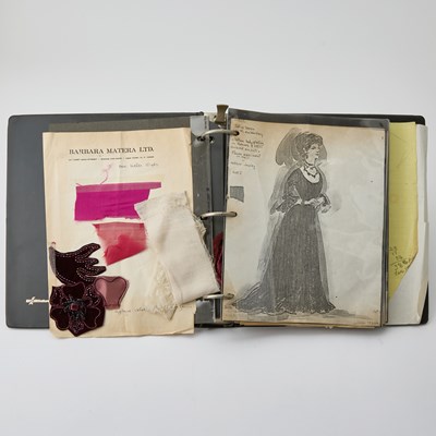 Lot 85 - Three Barbara Matera Costume Bibles for Promises, Promises, Little Foxes, and A Patriot for Me