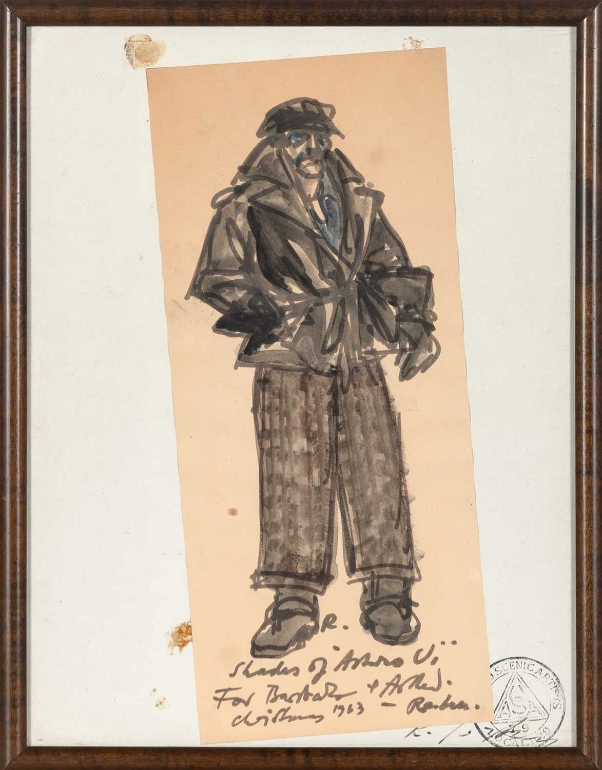 Lot 549 - Design by Rouben Ter-Arutunian for Brecht's Arturo Ui