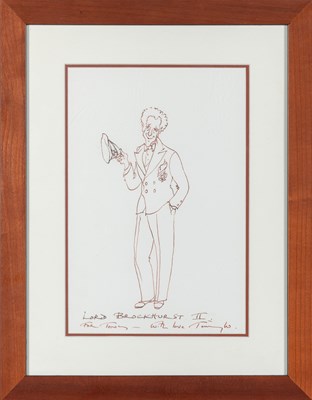 Lot 585 - Two images inscribed by Tony Walton to Tony Roberts
