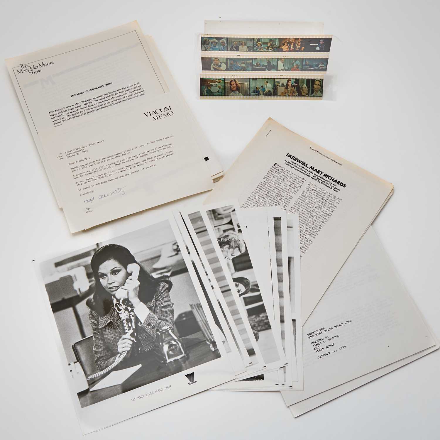 Lot 68 - A press kit for The Mary Tyler Moore Show