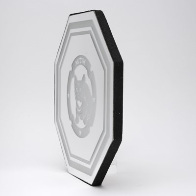 Lot 91 - MTM Enterprises Mirrored Logo Sign