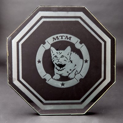 Lot 91 - MTM Enterprises Mirrored Logo Sign